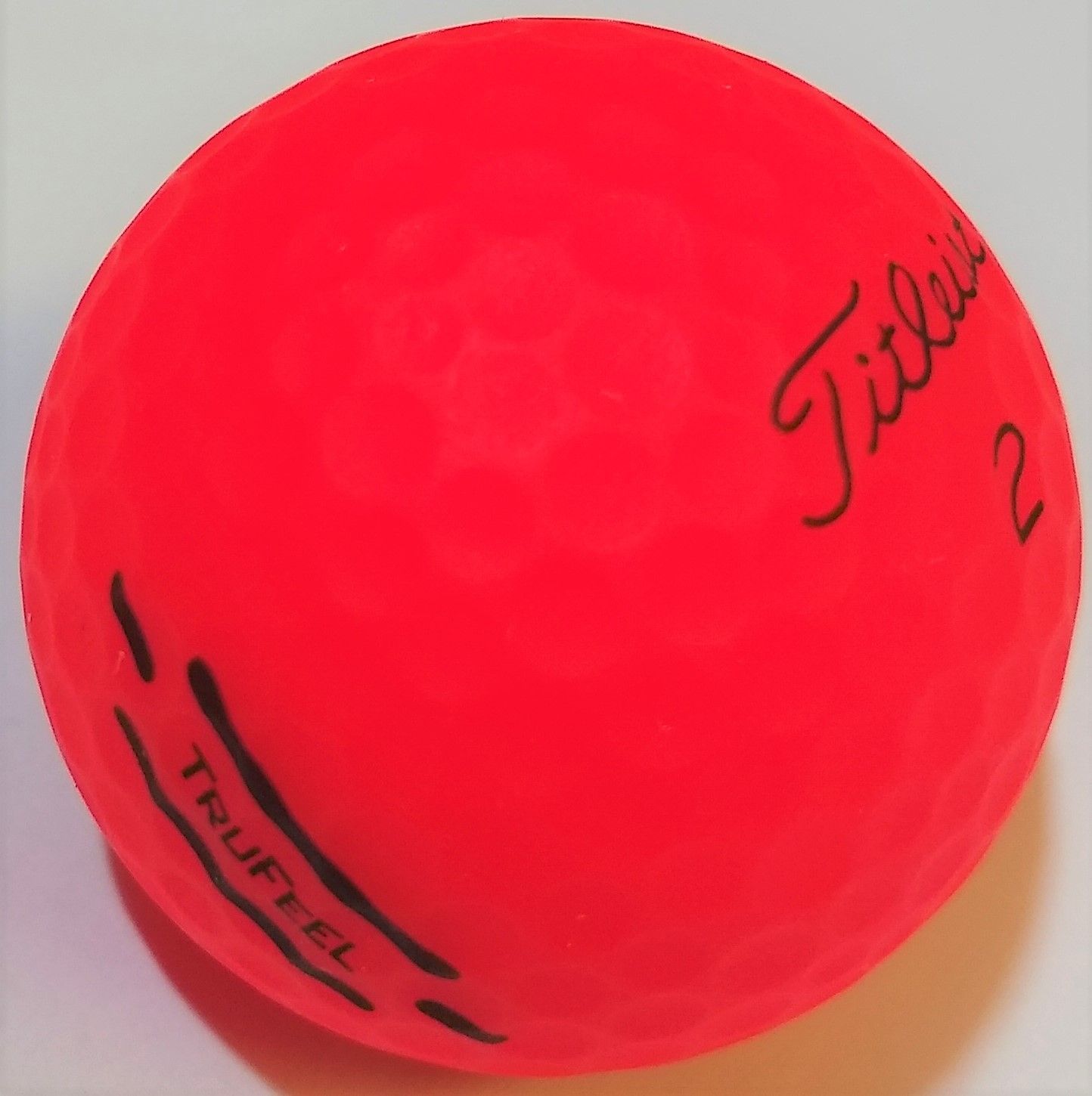 Titleist TruFeel Matte Red