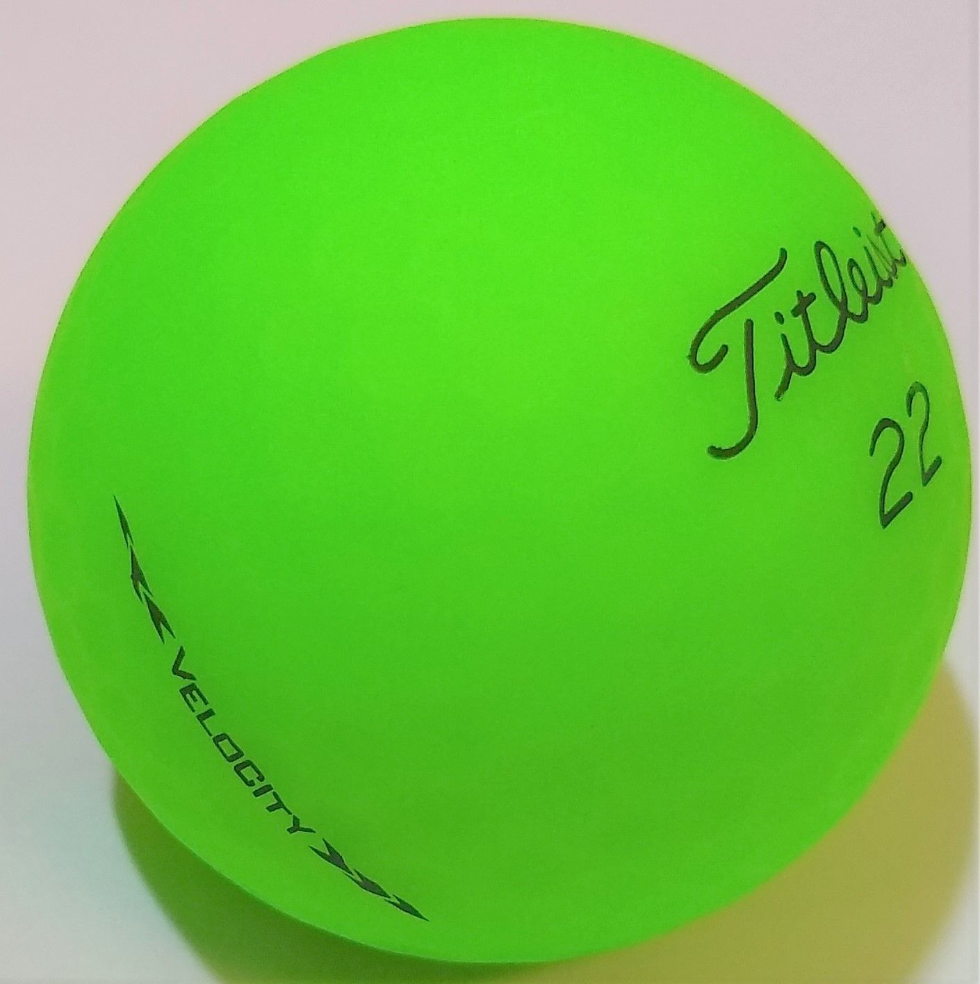 Titleist Velocity Matte Green