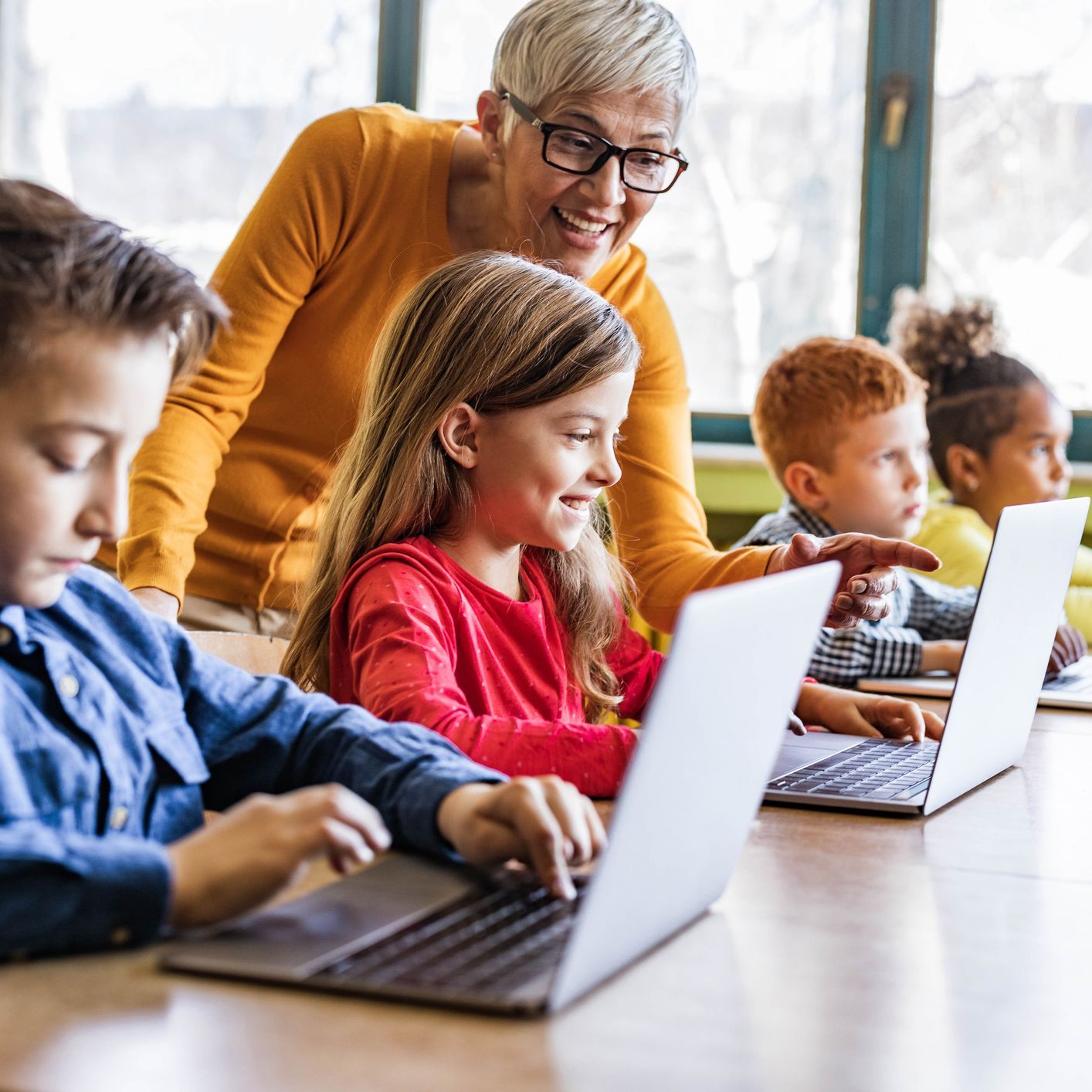 Computer Class at School – Mendon, NY – Mendon Child Care Center