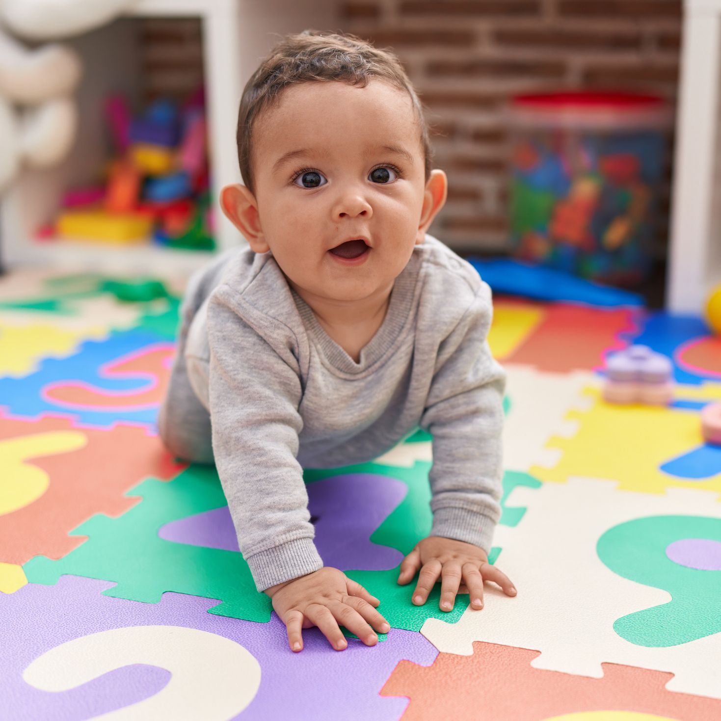 Baby at Kindergarten – Mendon, NY – Mendon Child Care Center