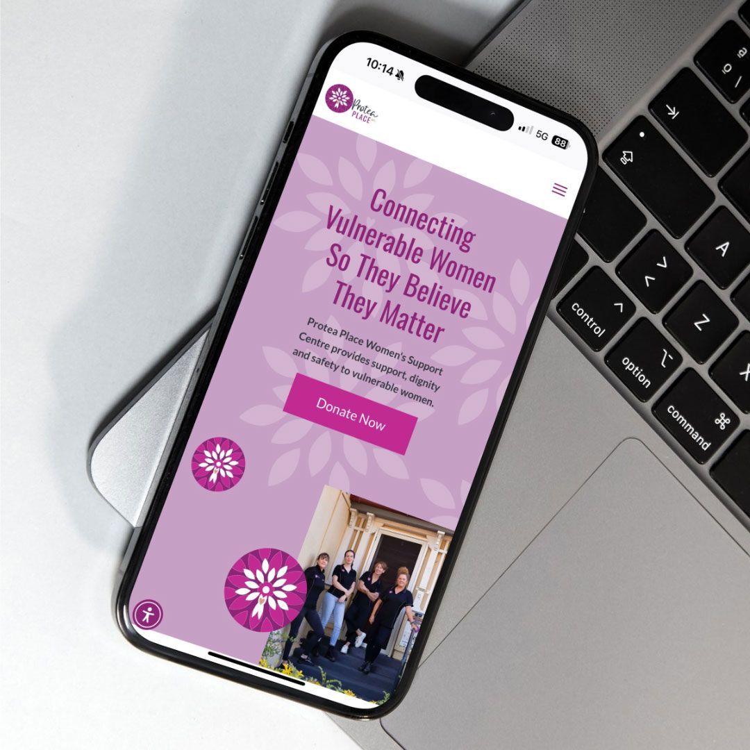 PROTEA PLACE CHARITY WEBSITE DESIGN SHOWCASE