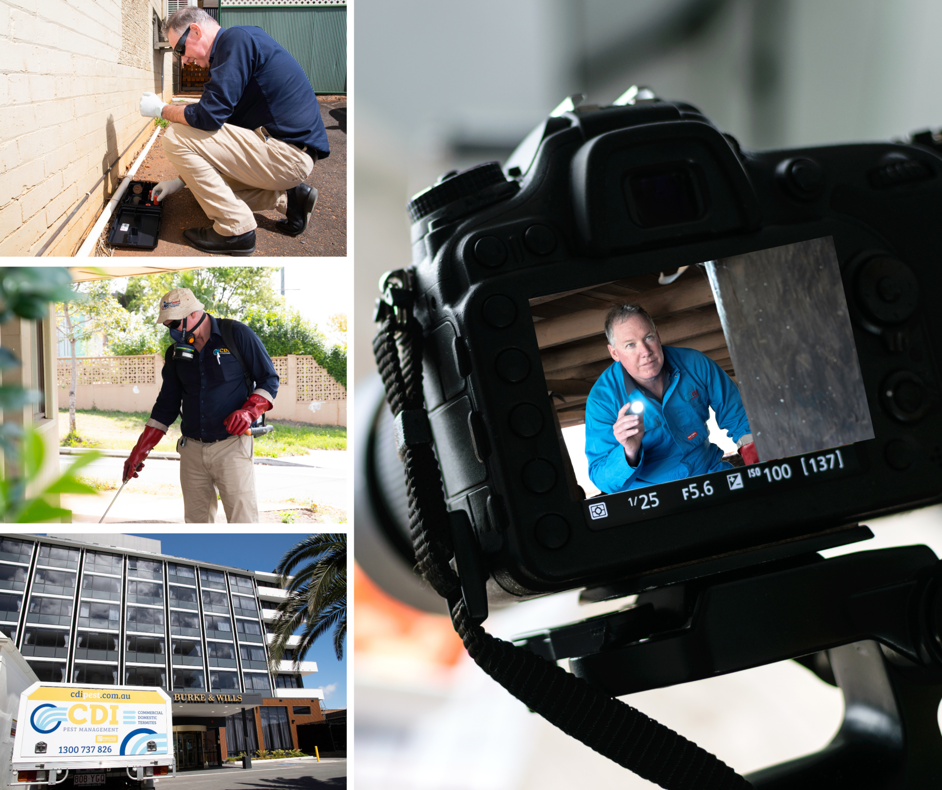 CDI Pest Management photography session