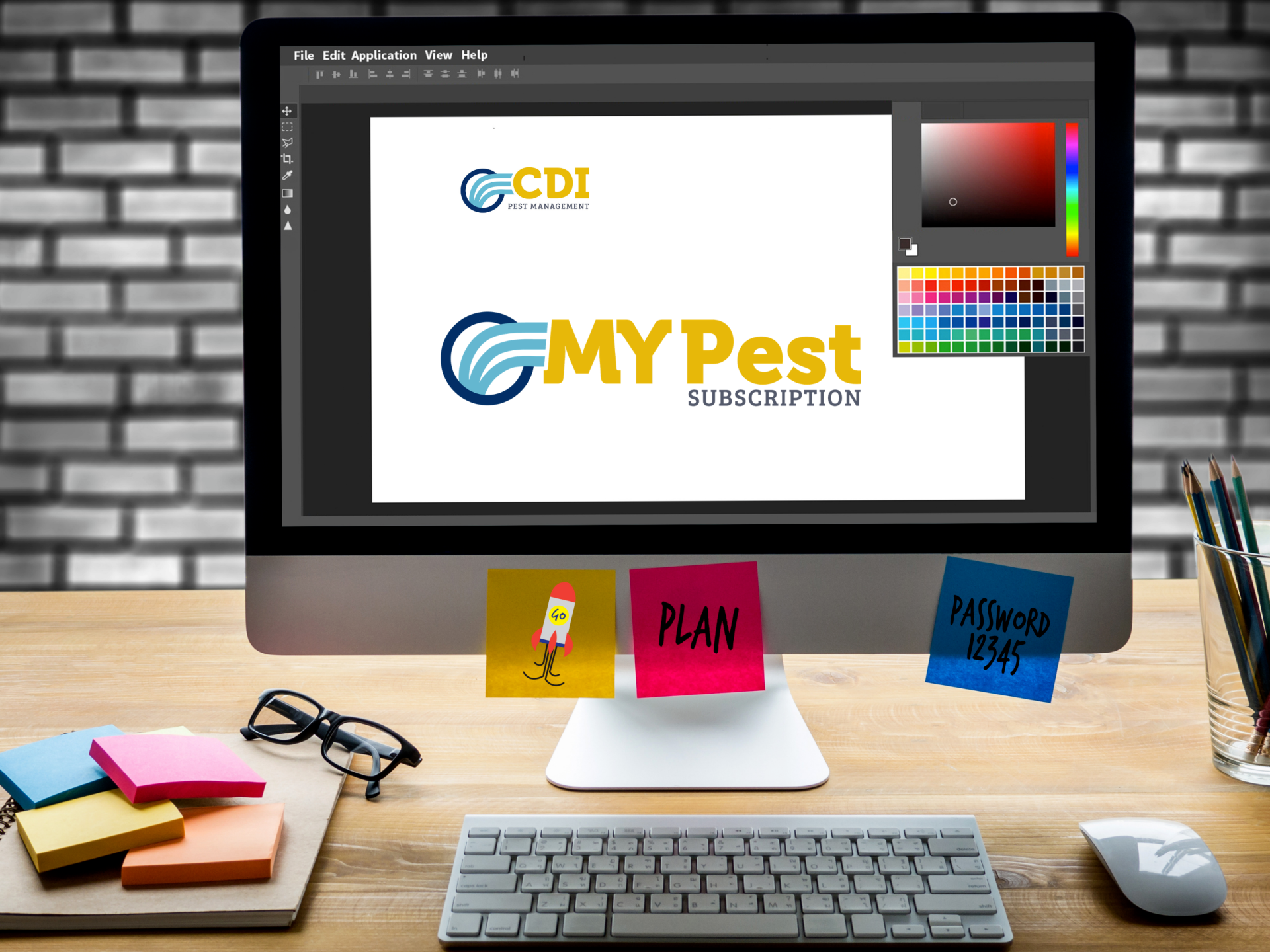 CDI Pest Management logo redesign