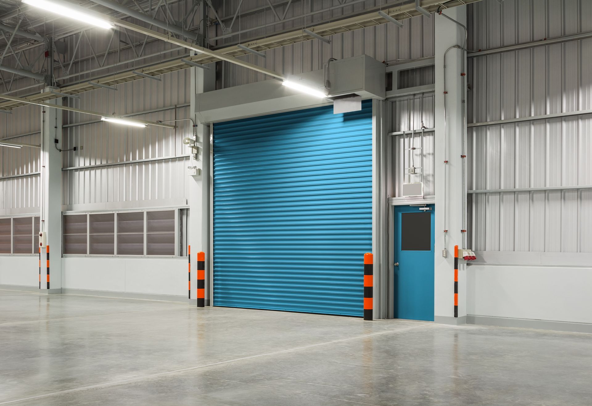 Modern Commercial Garage Door