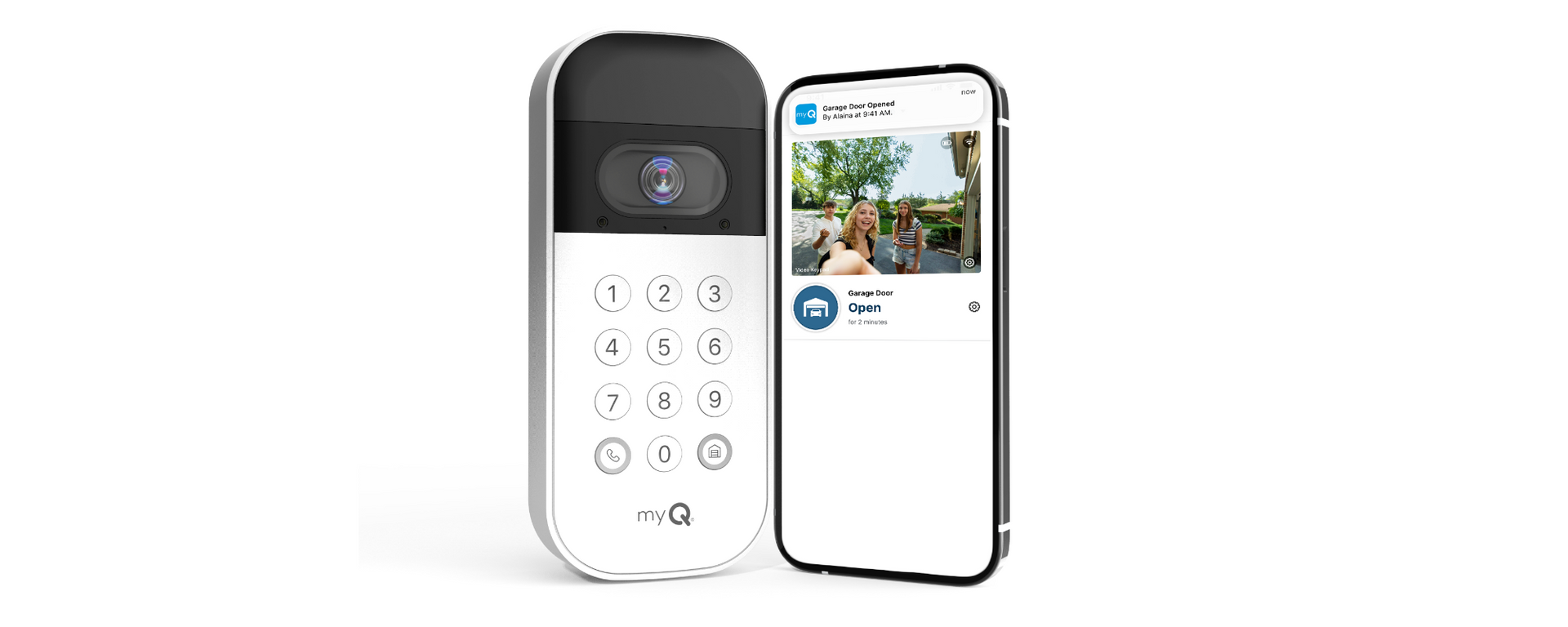 Opening A Garage Door