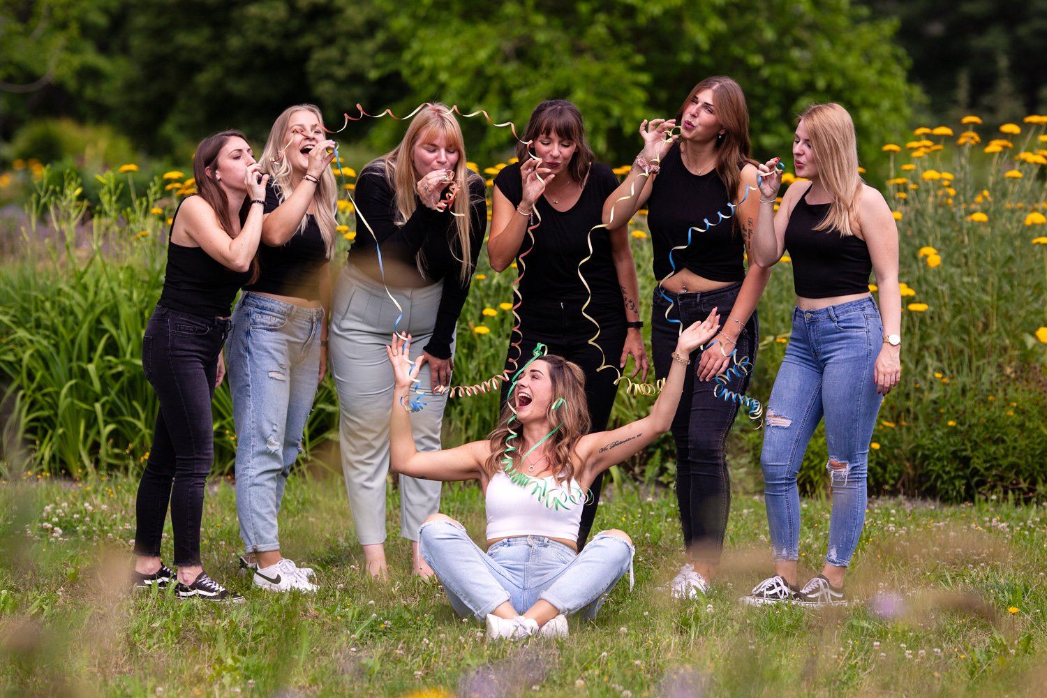 Outdoorfotoshooting Junggesellenabschied