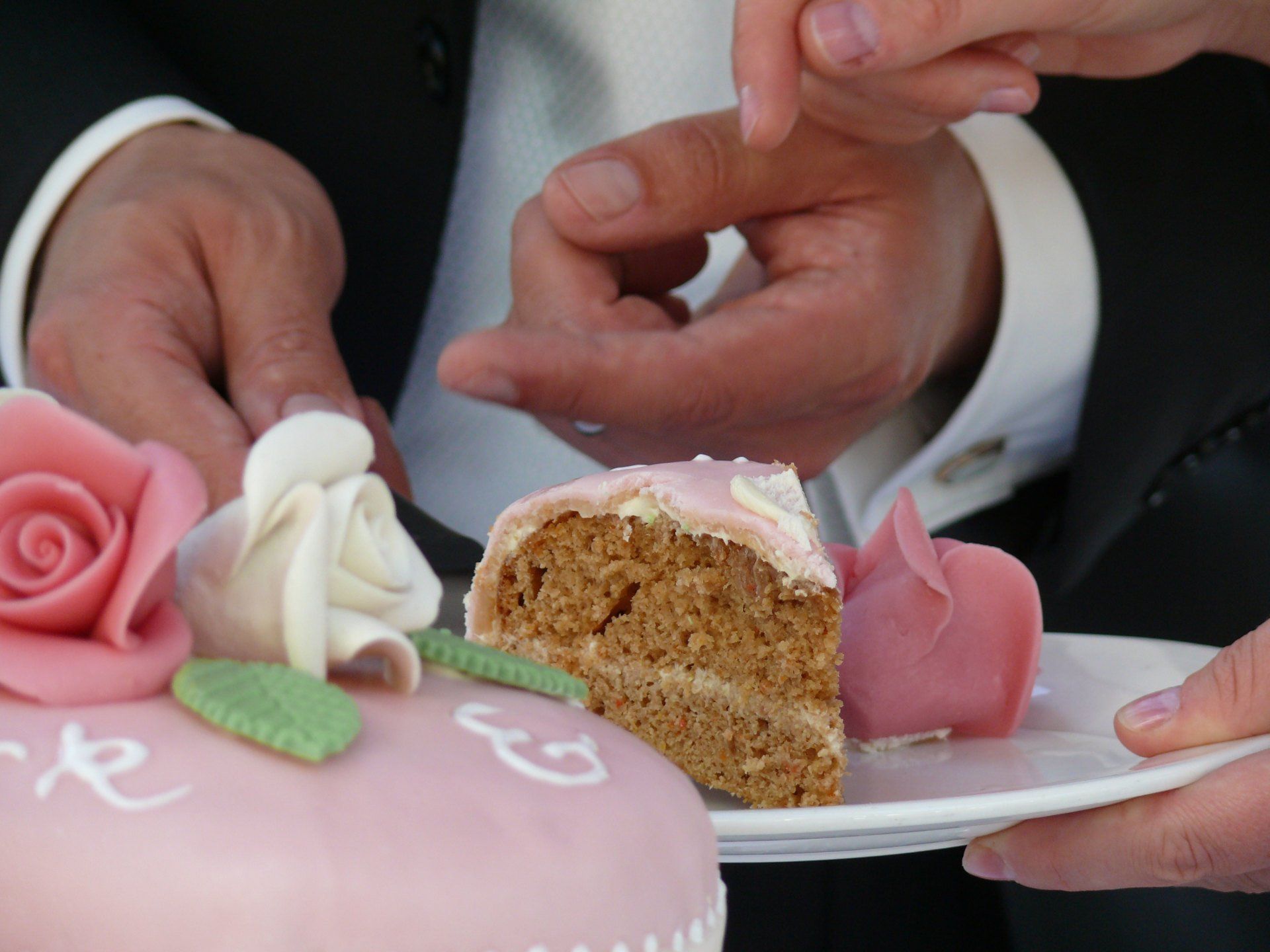 Foto Tortenanschnitt