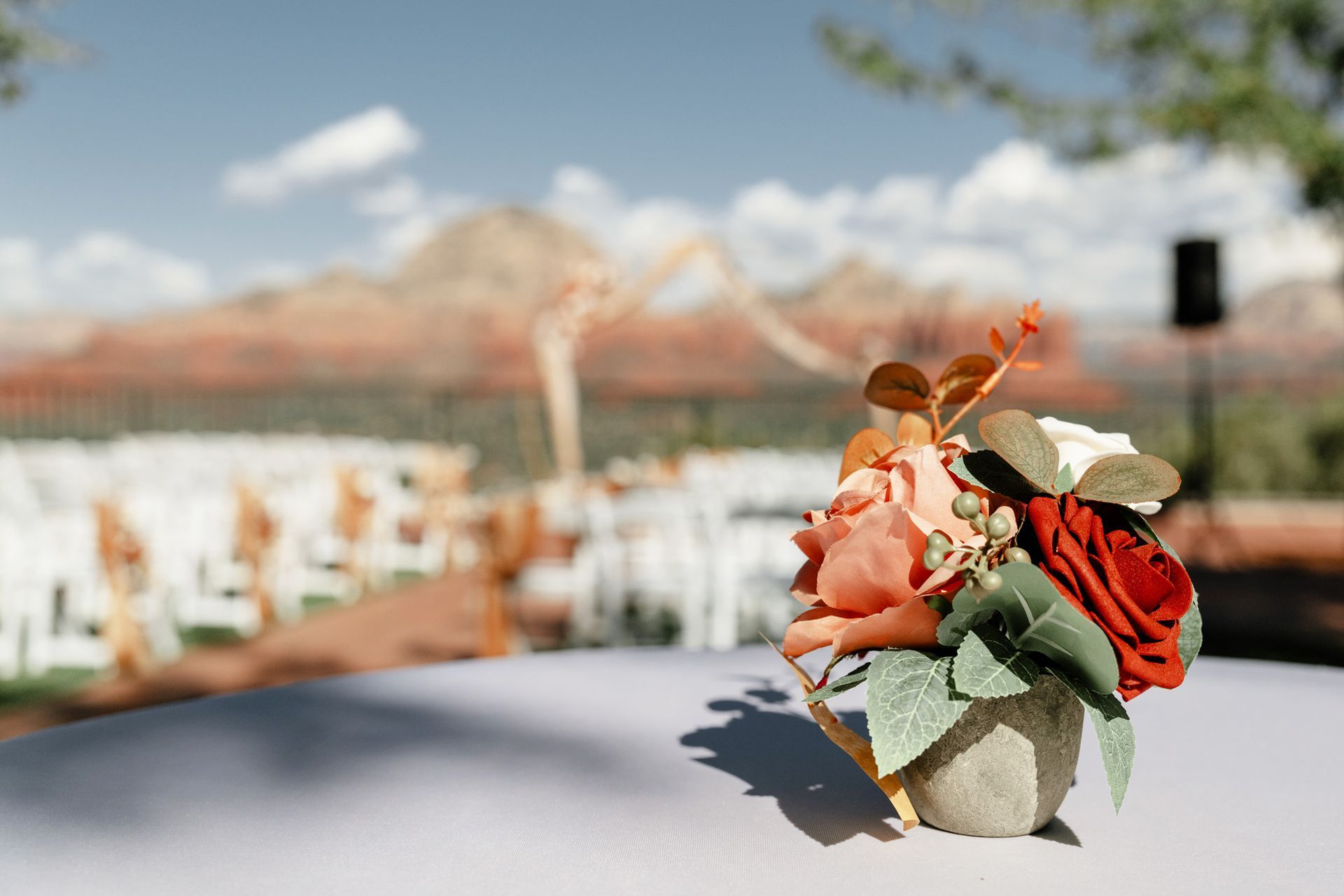 Detailbild Hochzeitsdeko