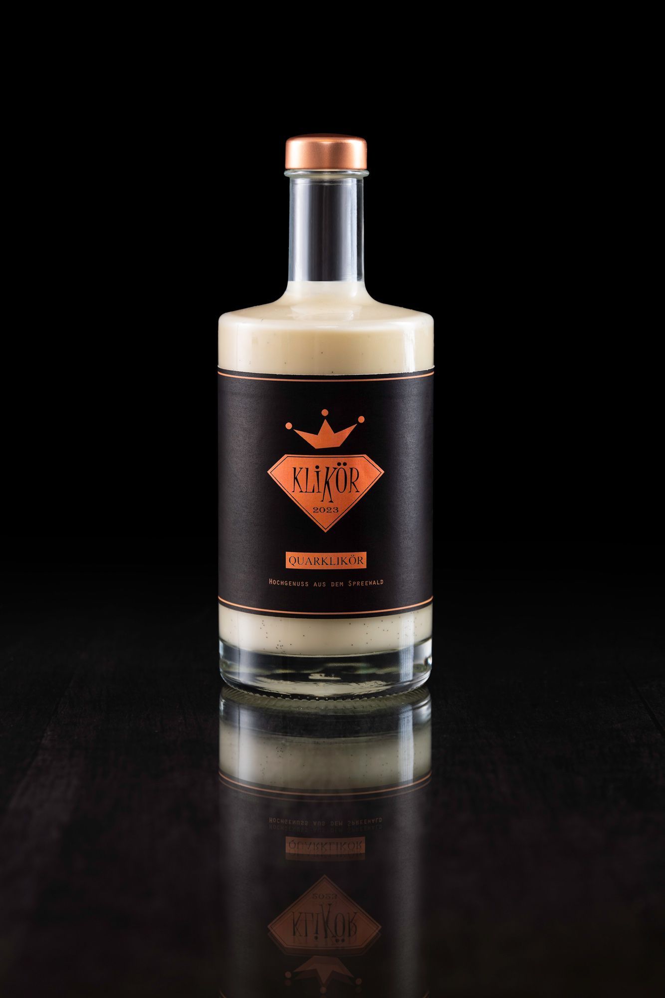 Produktfotografie von Likör