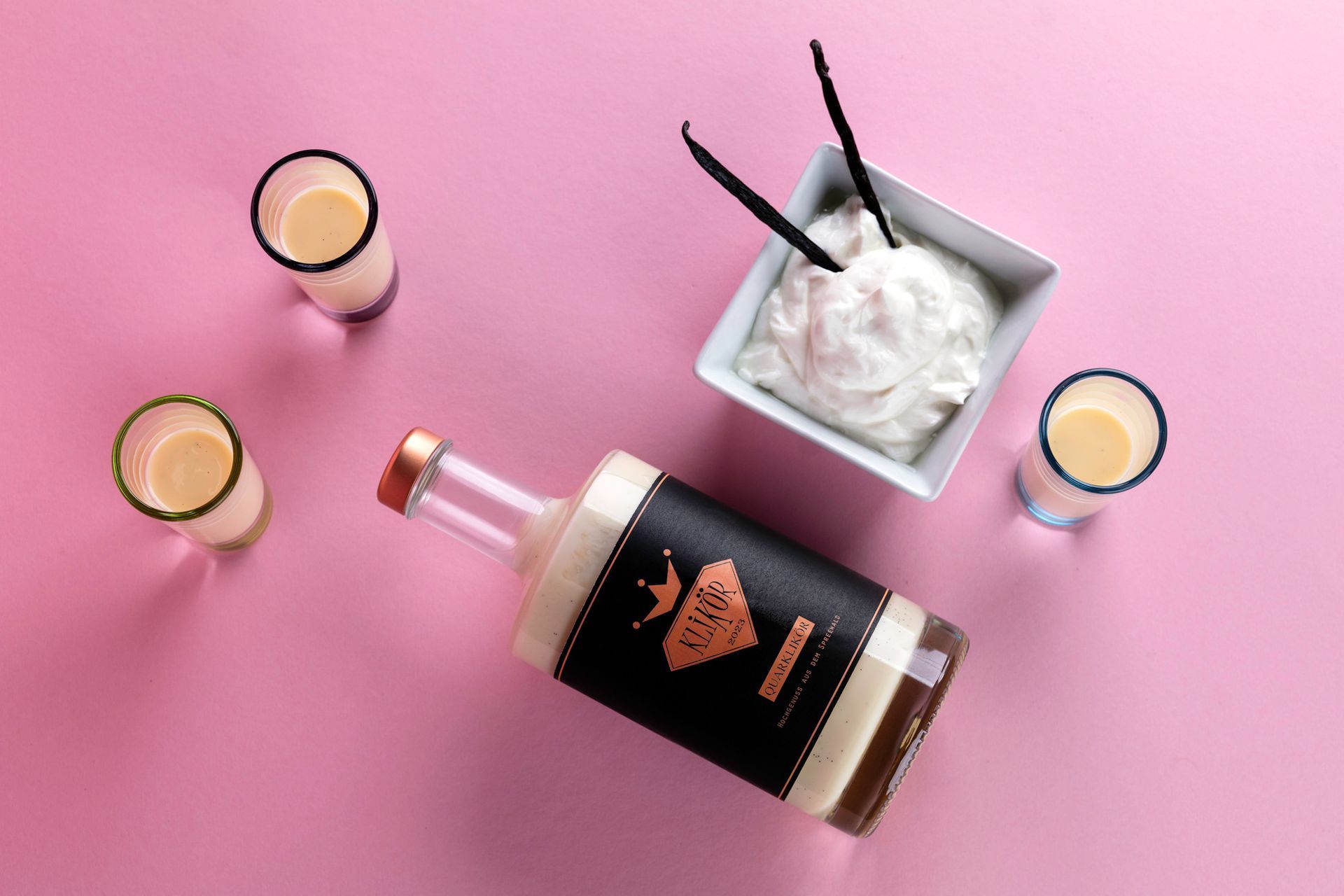 Produktfotografie aus der Vogelperspektive