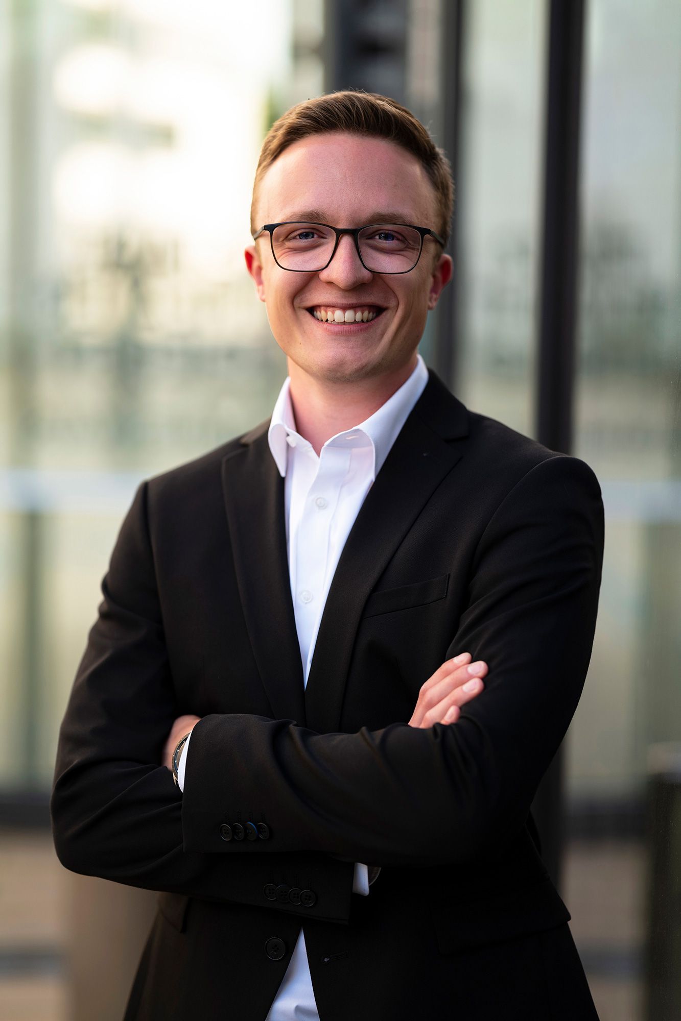 Outdoor-Bewerbungsfoto