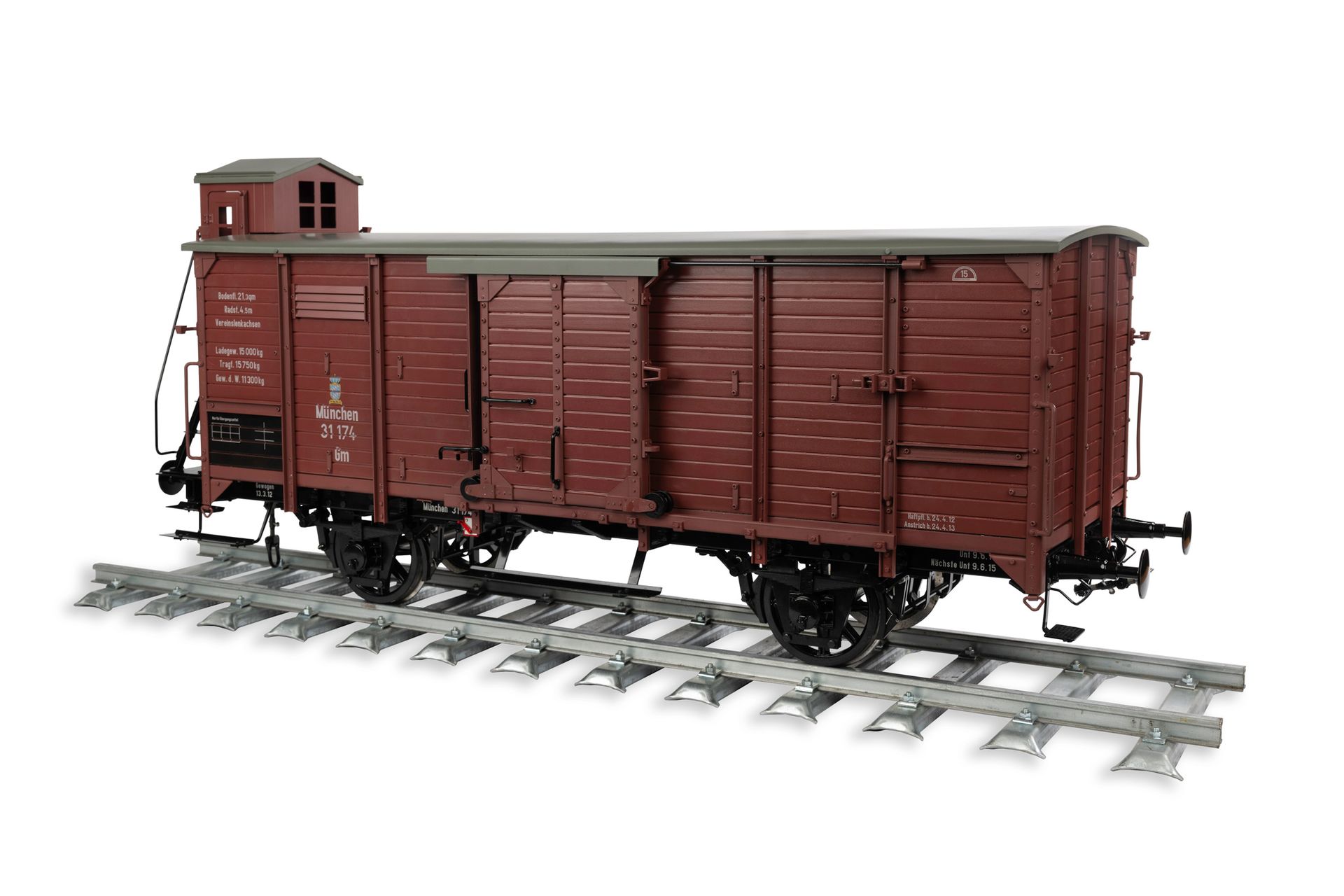 Produkfoto eines Modellbau-Eisenbahn-Wagens