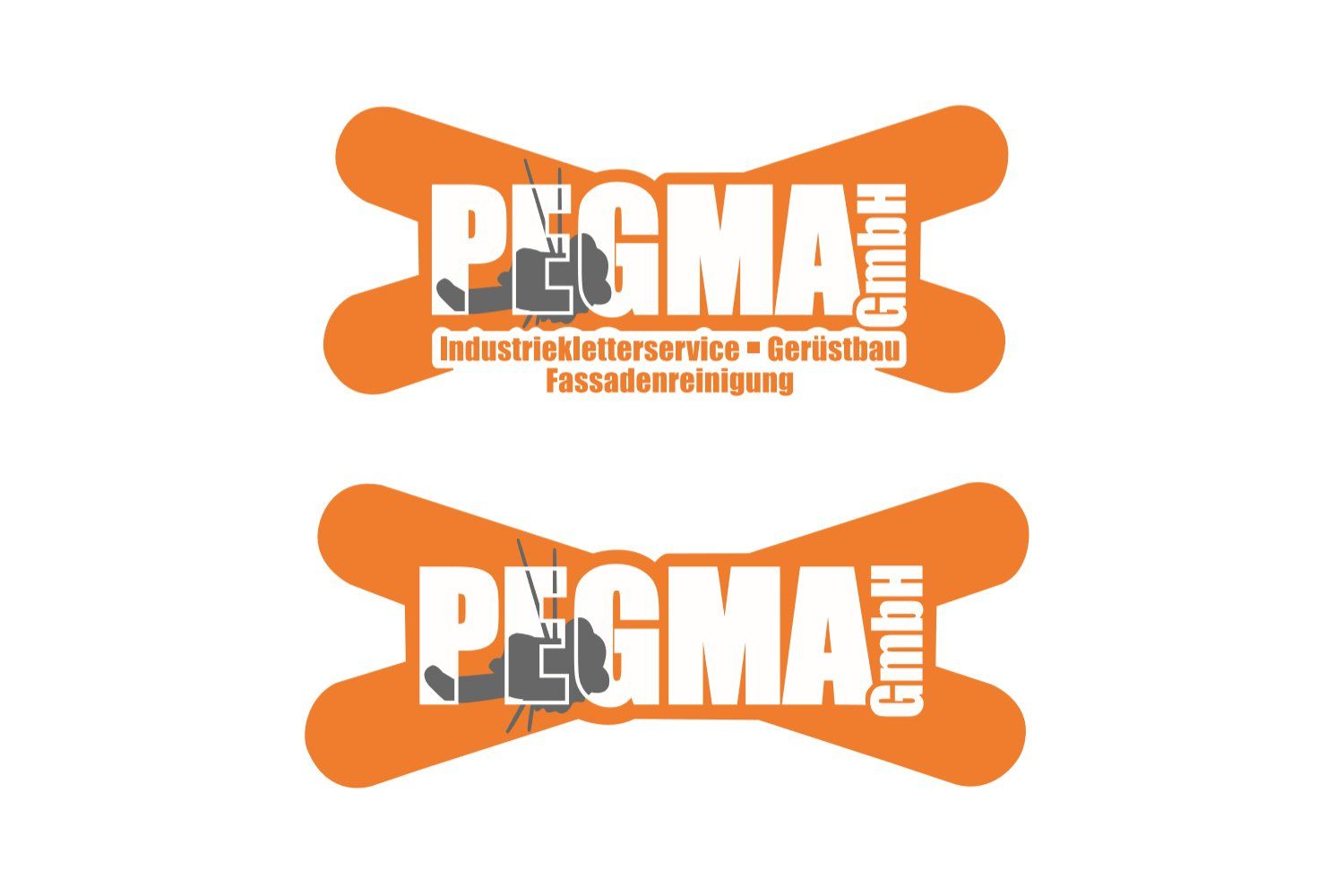 Logogestaltung Pegma Industriekletterservice