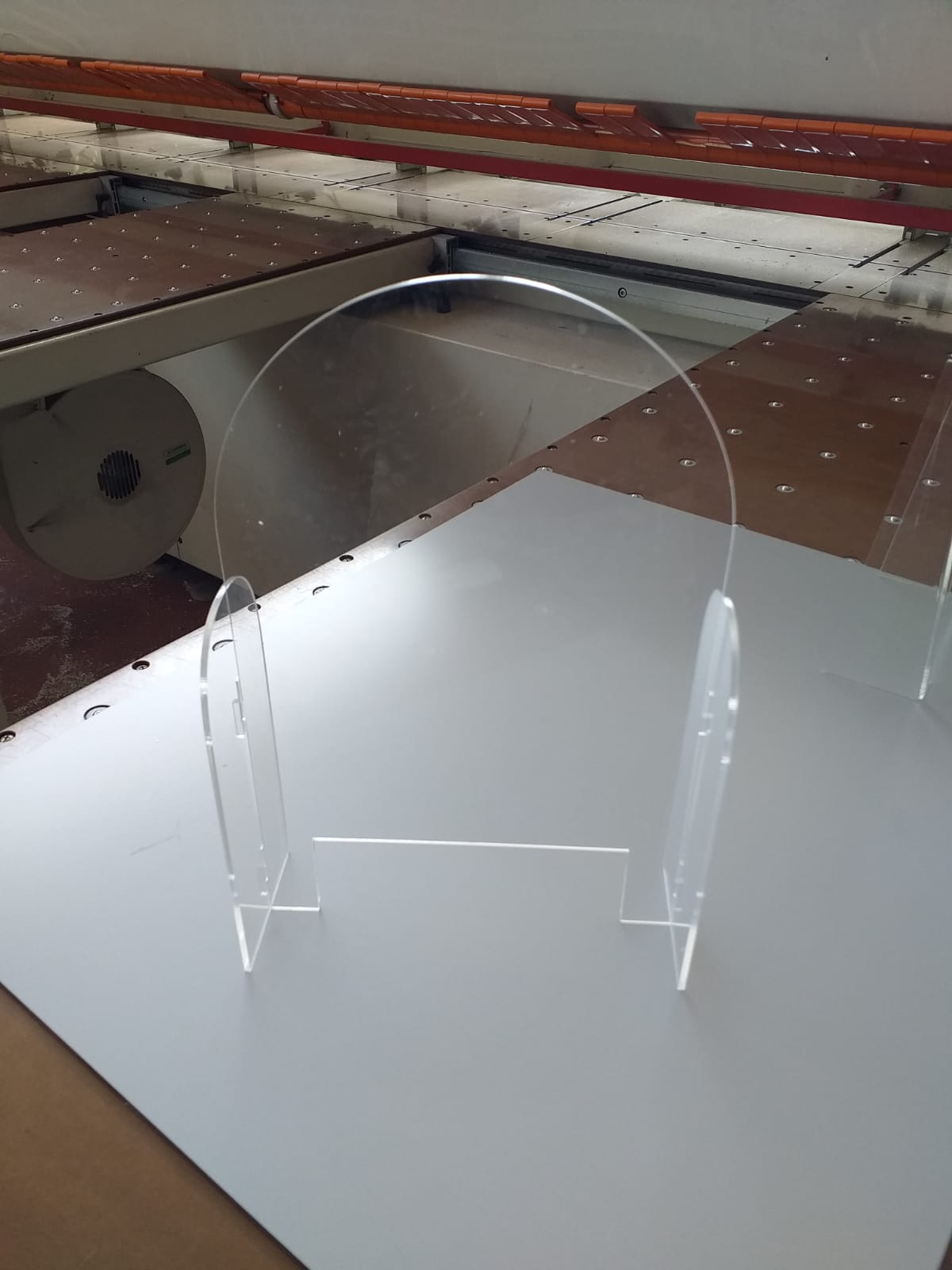 Pannelli Divisori in plexiglass