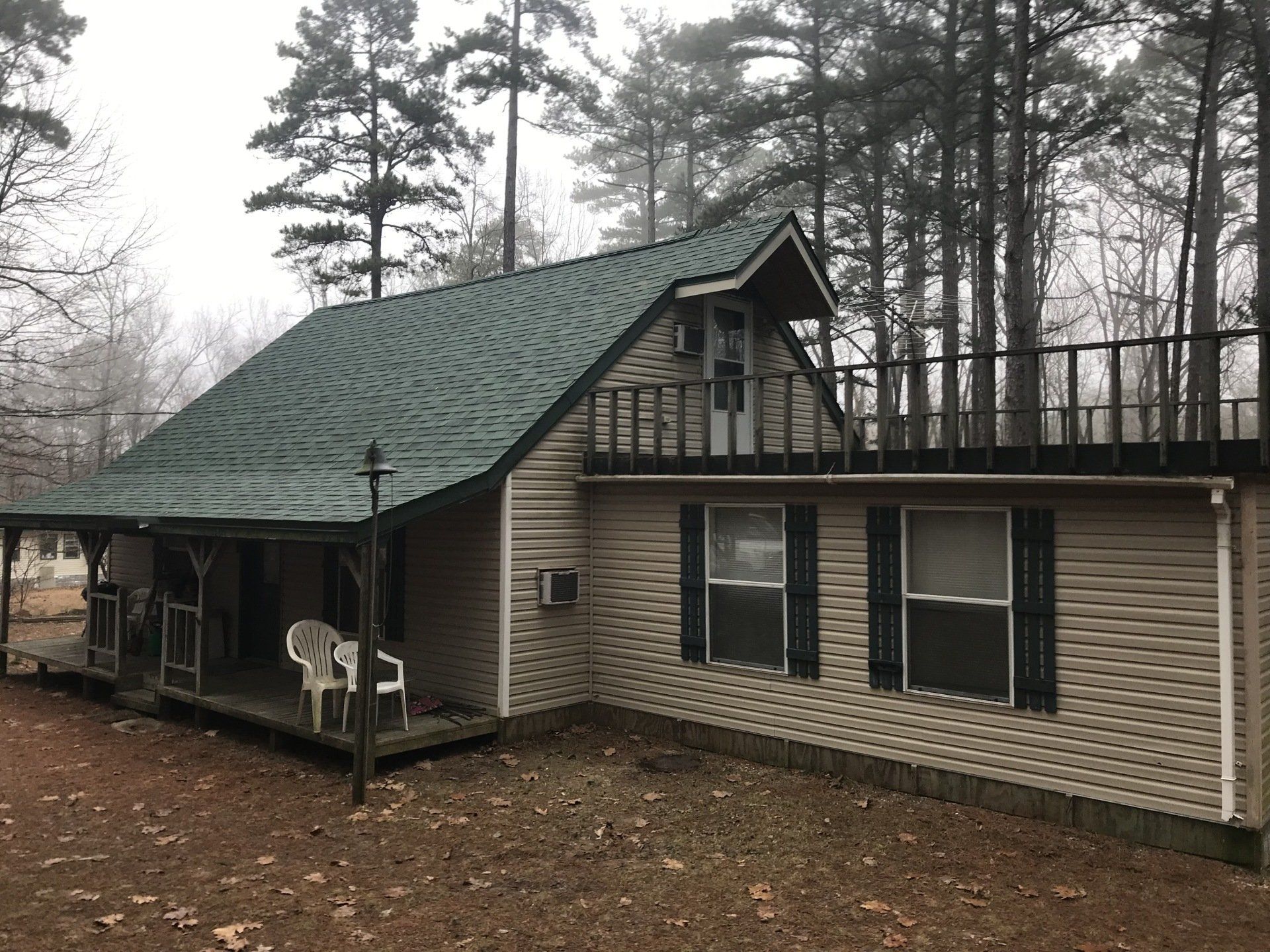 cabin roof replacement