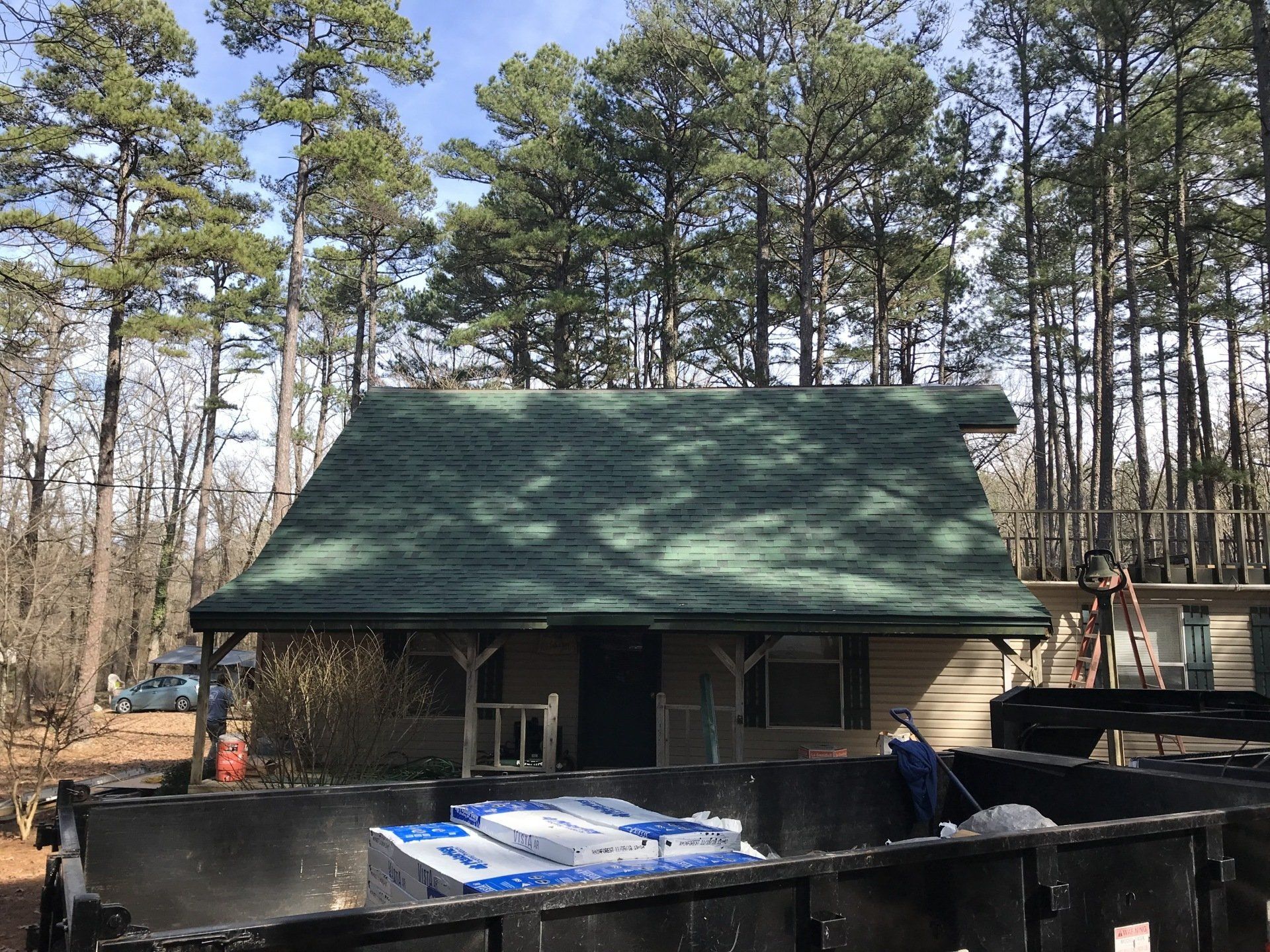 cabin roof replacement 2