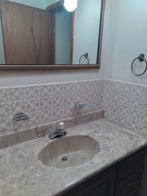 Clean Bathroom Sink — Elmwood Park, IL — Maria's Cleaning Services at Elmwood Park