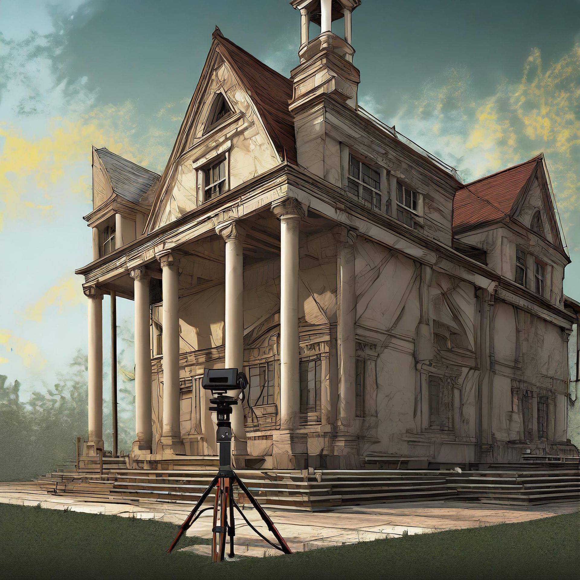 comment capturer la patine du temps d'un édifice vivant