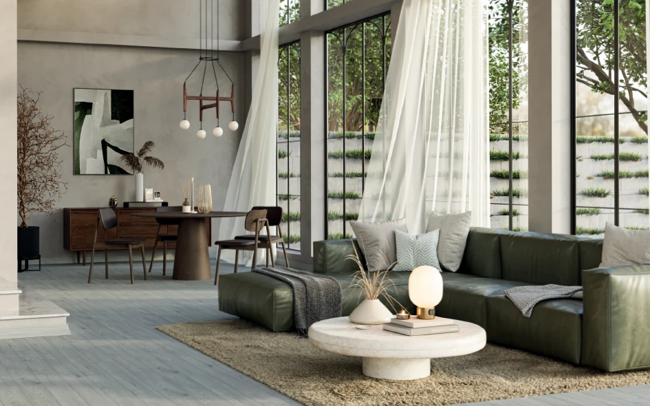 matériaux pour un intérieur harmonieux