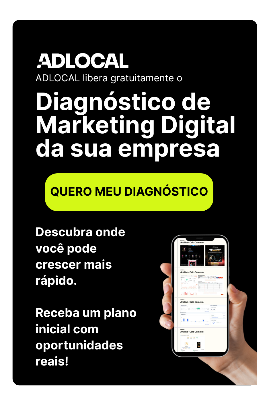 Uma pessoa está segurando um celular na mão.