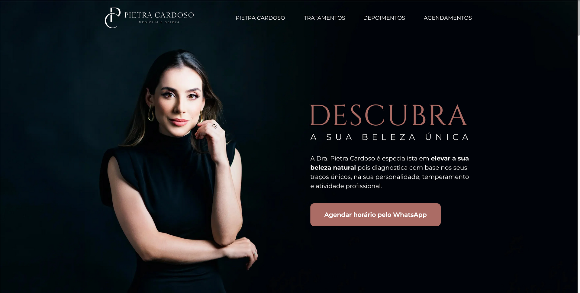 Site da Dra. Pietra Cardoso