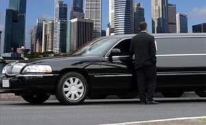 Black limousine - copportunities in Bridgewater MA