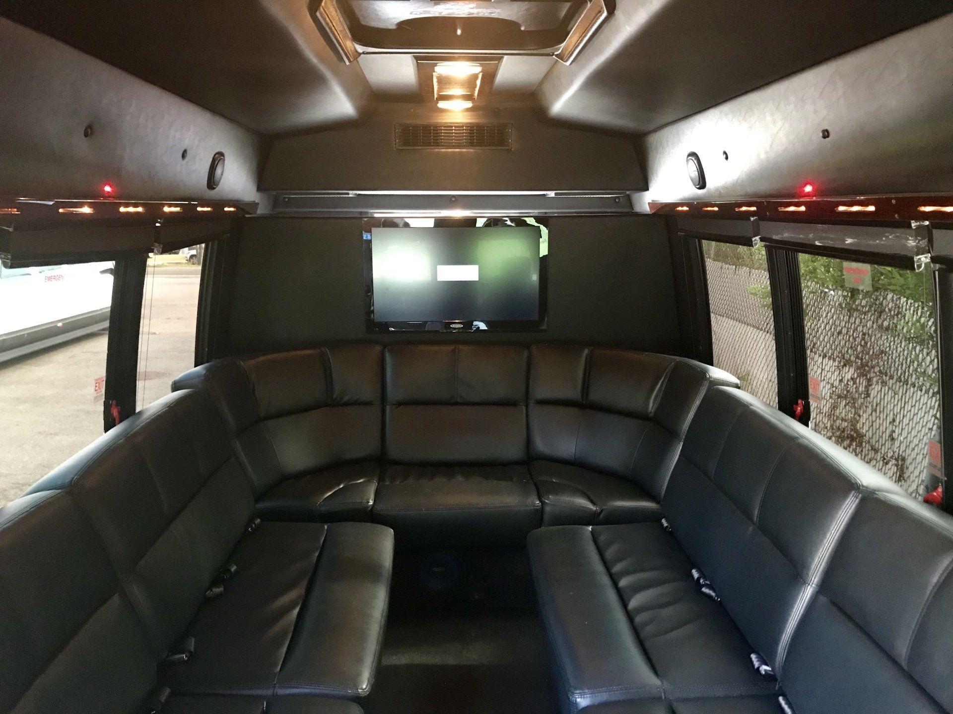 12-13 passenger limousine interior - East Bridgewater MA Extreme Limousine