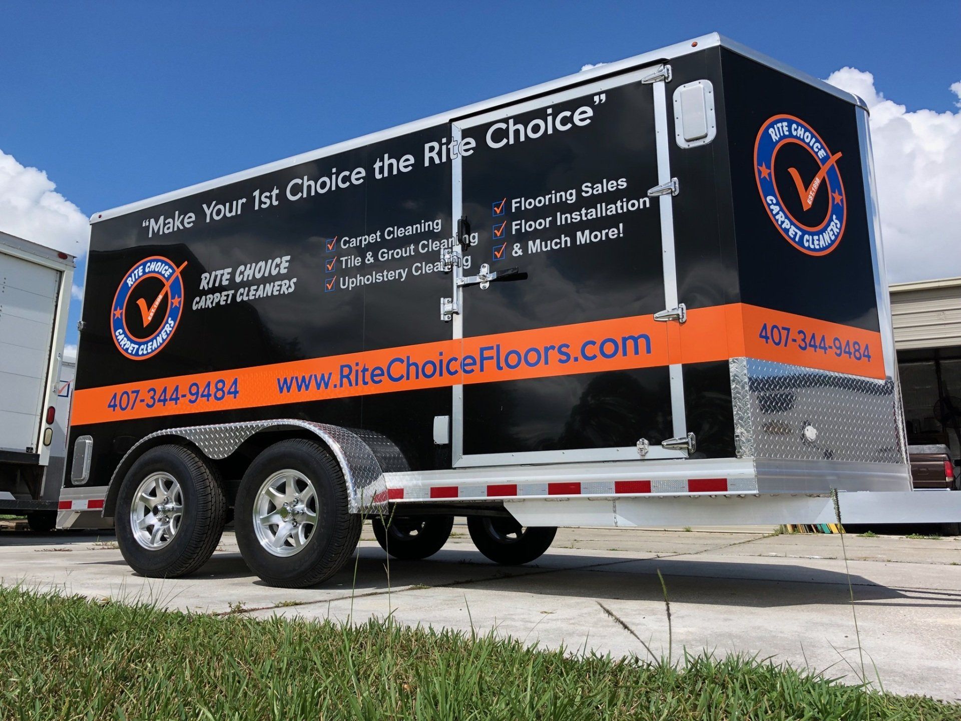 Carpet Cleaners Trailer