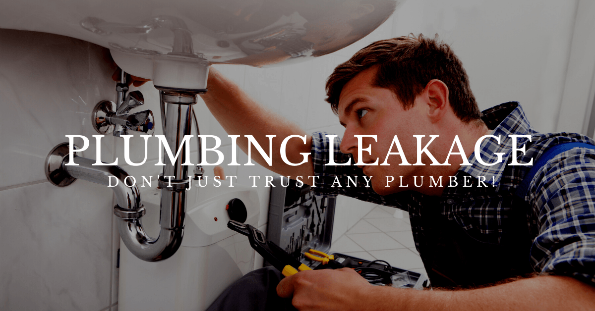 plumbing leakages
