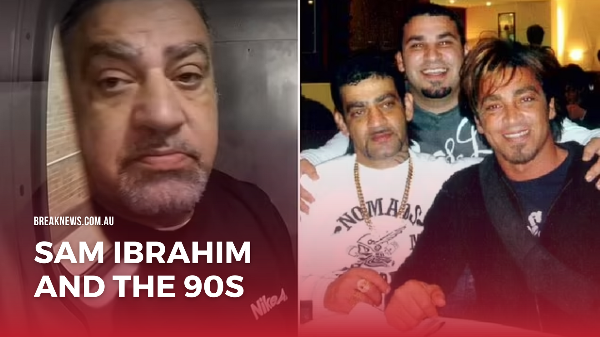 Sam Ibrahim in the 1990s, influential figure in Sydney’s Kings Cross nightlife and underworld culture shaping youth identity.