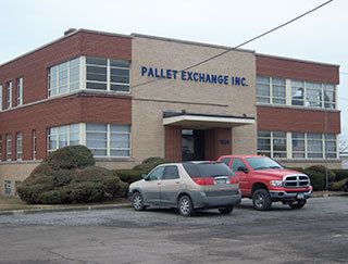 Pallet Exchange building