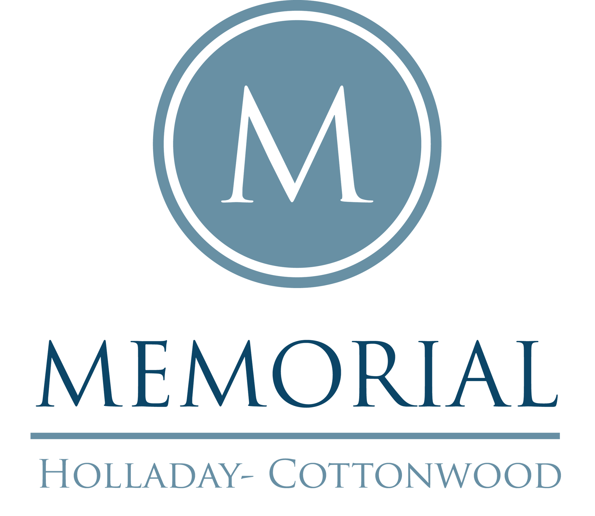 Memorial Mortuaries- Memorial Holladay - Cottonwood Mortuaries Location Logo