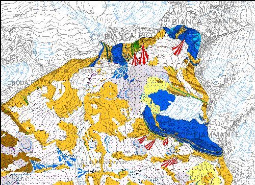 rilevamento geologico in montagna