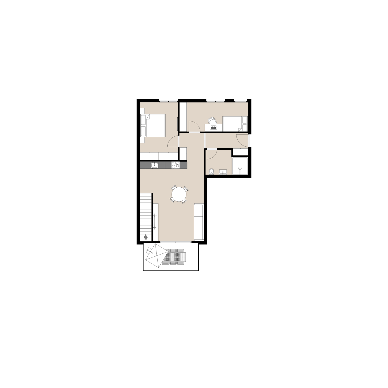 Wohnung 17 Neubau Kapitalanleger Wohnung KfW40+ QNG Eigentumswohnung München Bogenhausen Johanneskirchen