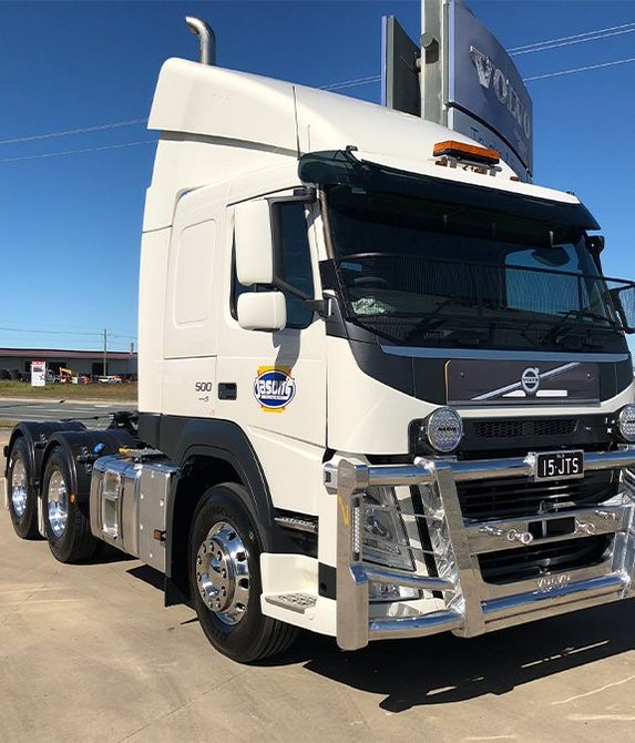 Cab Chassis Truck — Transport Services in Walkerston, QLD