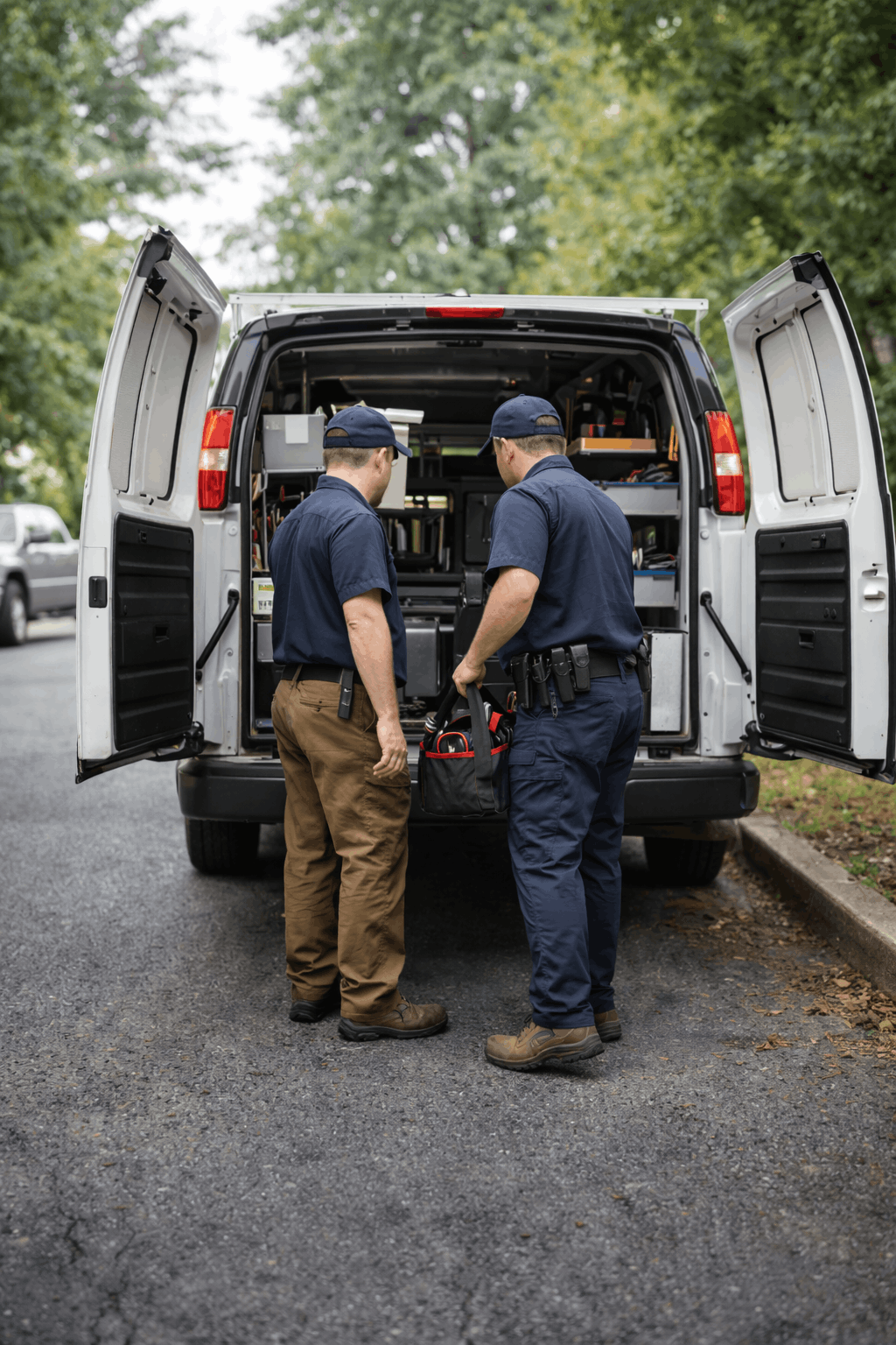 Residential service demand scene