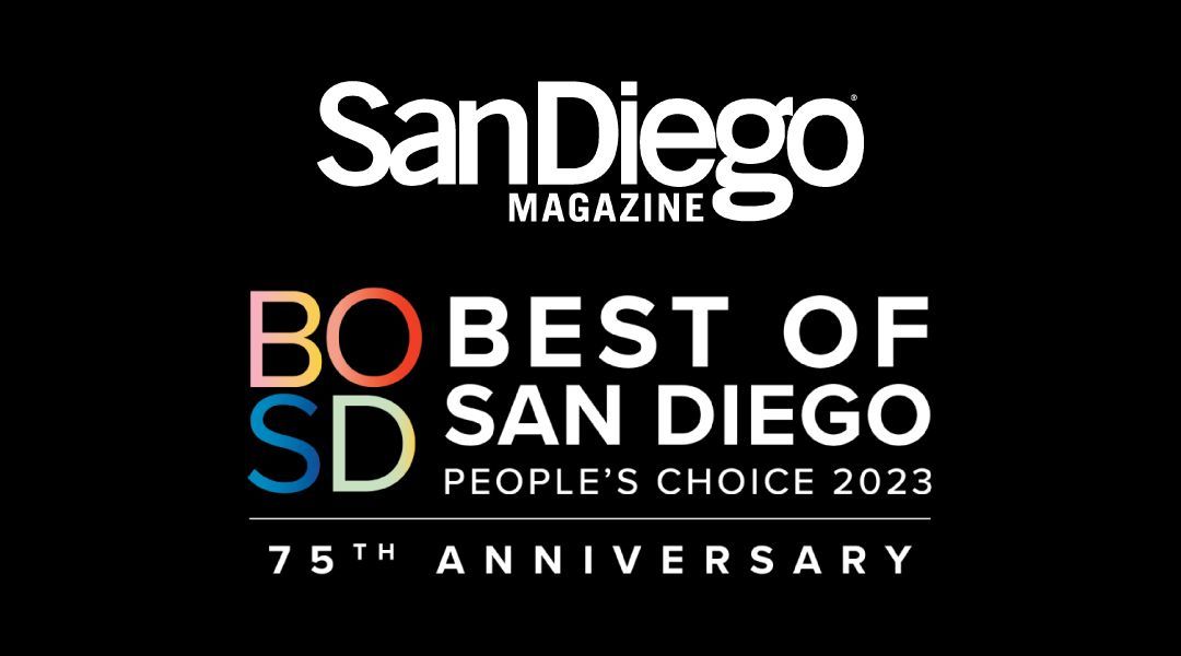 Logo for San Diego Magazine's Best of San Diego Awards