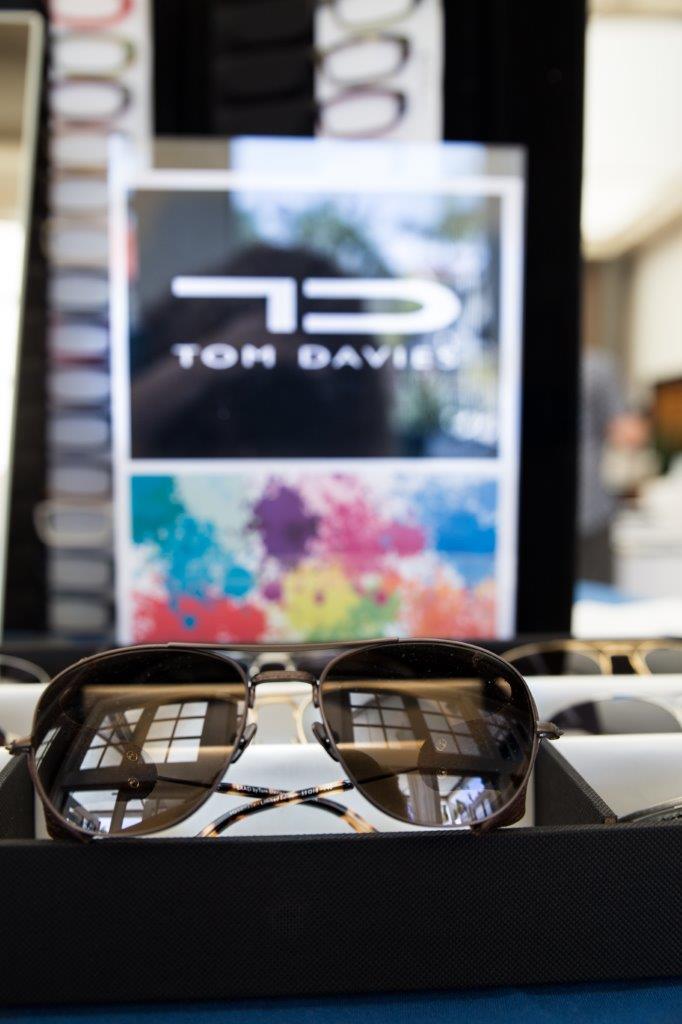 Tom Davies sign and display at 2018 Raise Your Glasses