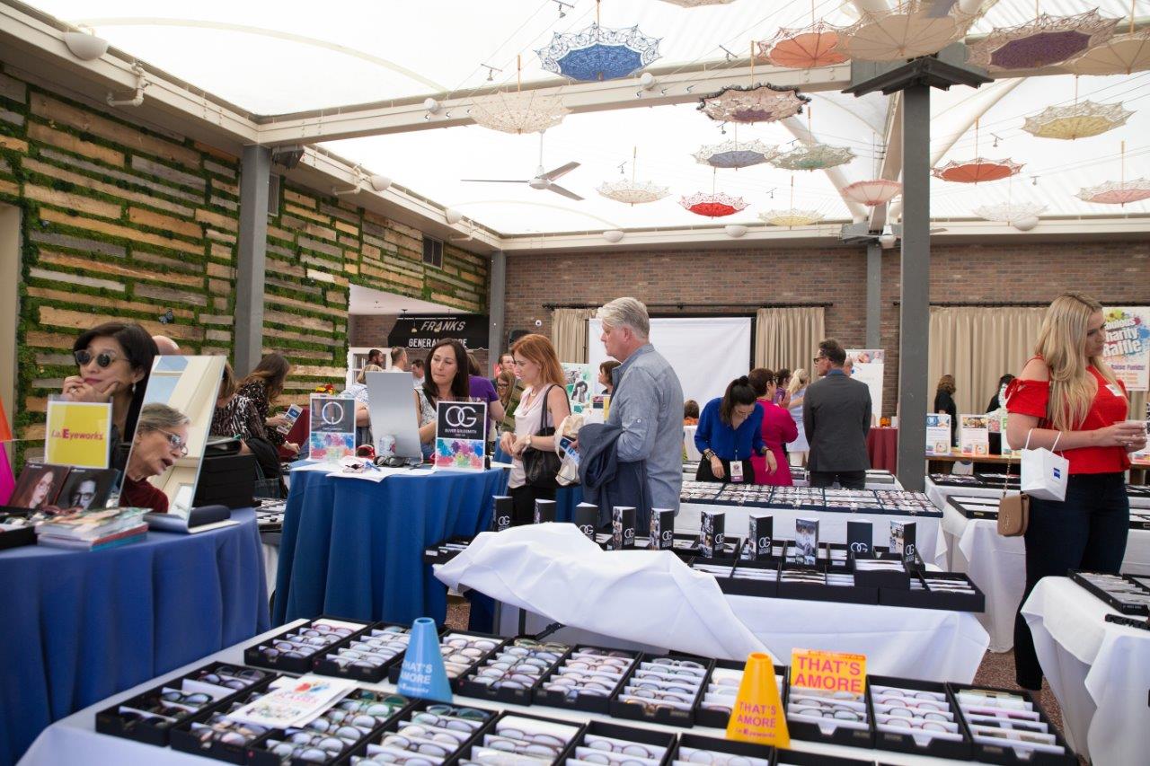 Guests admiring framelines at Raise Your Glasses 2018 Event