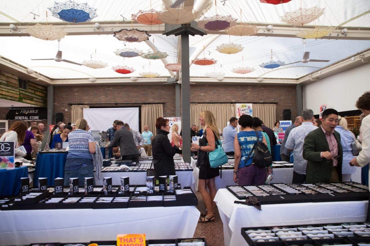 Many shoppers enjoying at Raise Your Glasses 2018 Event