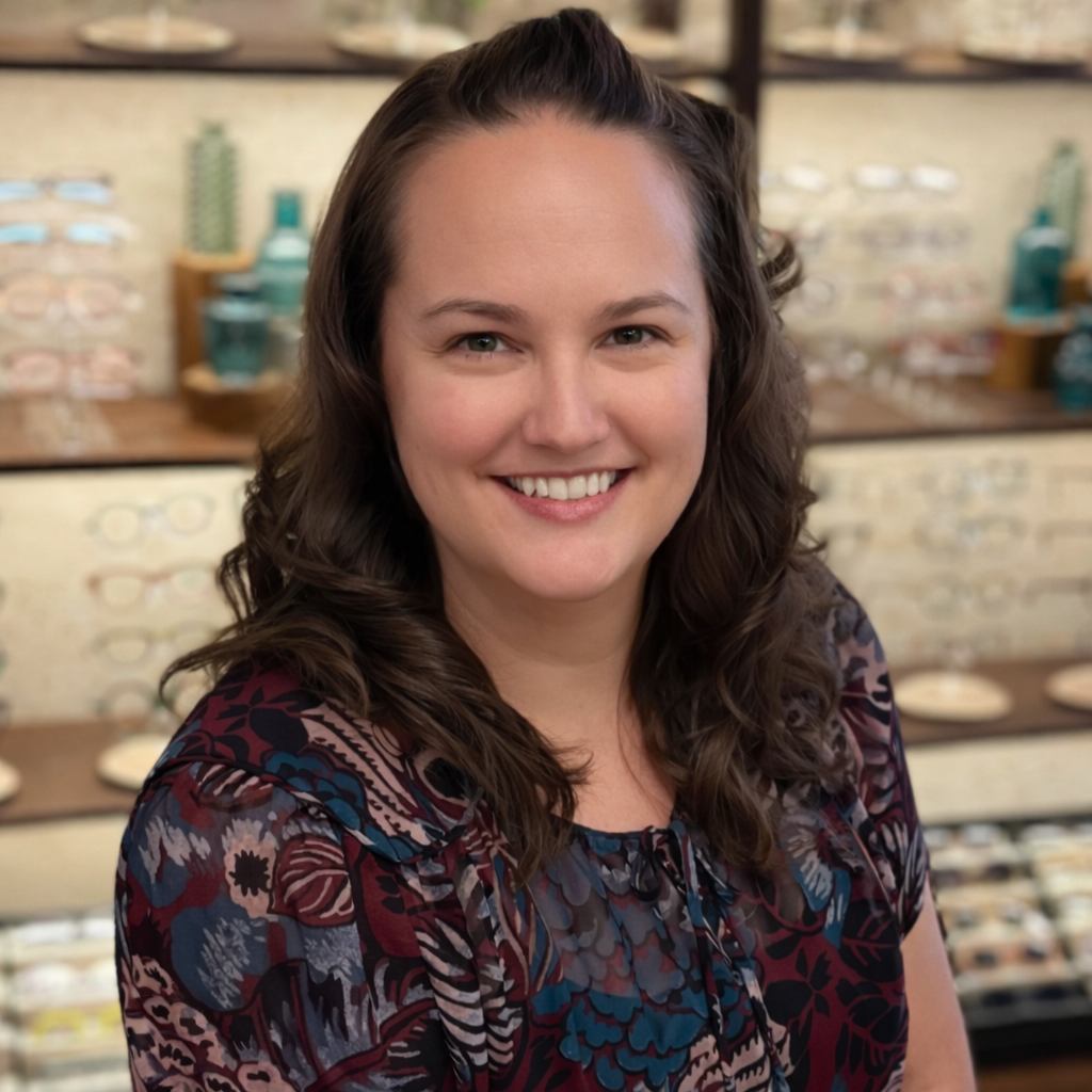 Headshot of Managing Optician Kristy Cambone