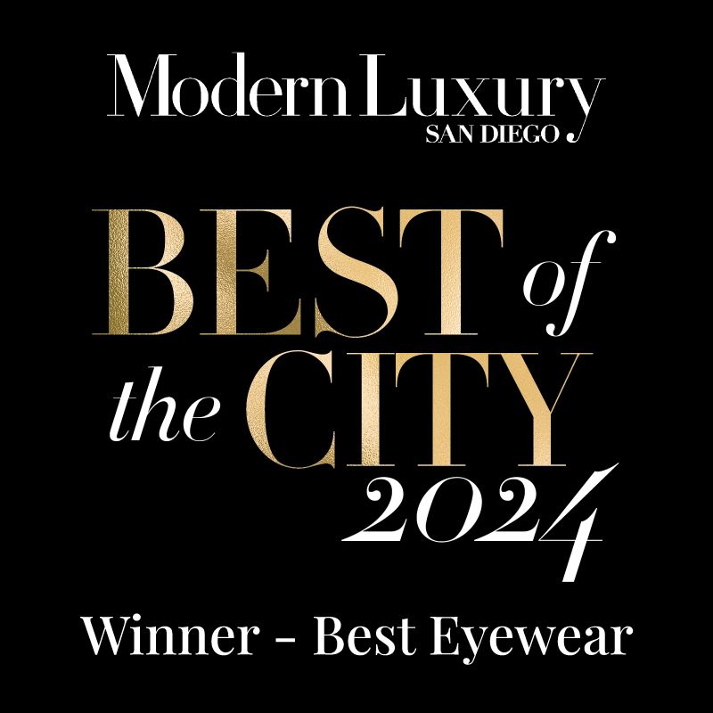  2024 Modern Luxury Magazine Best of the City Award for best eyewear