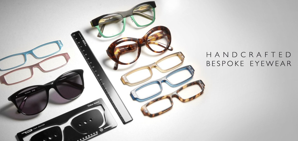 Design elements and tools for handcrafted bespoke eyewear