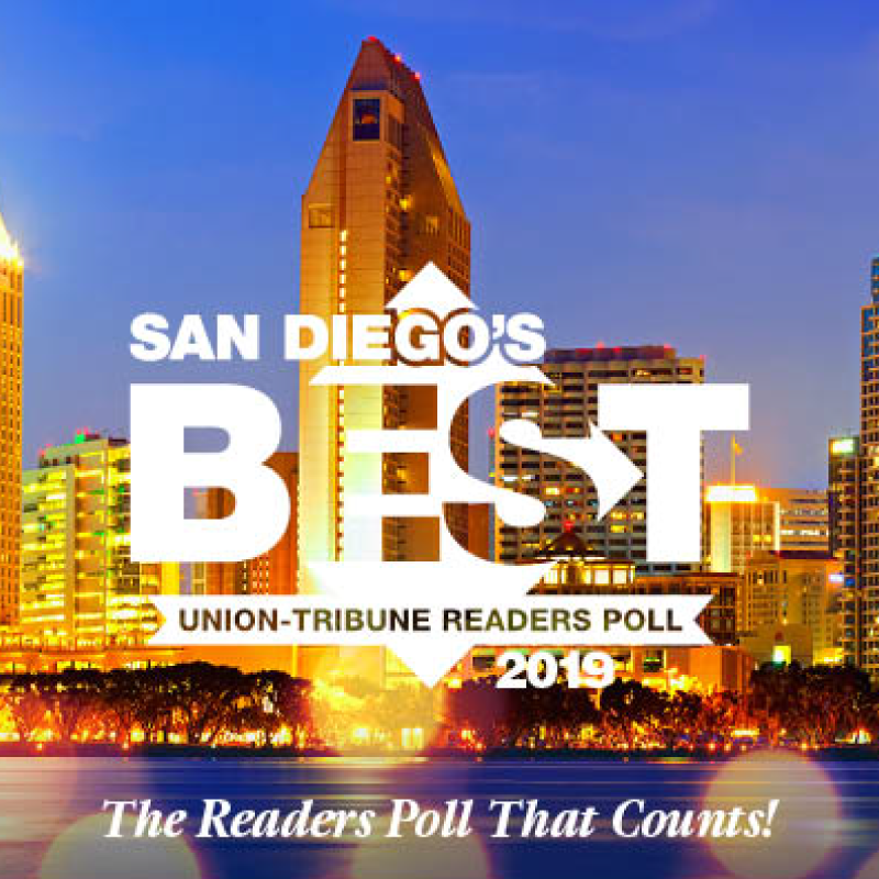 San Diego union-Tribune Best of Winner's Logo