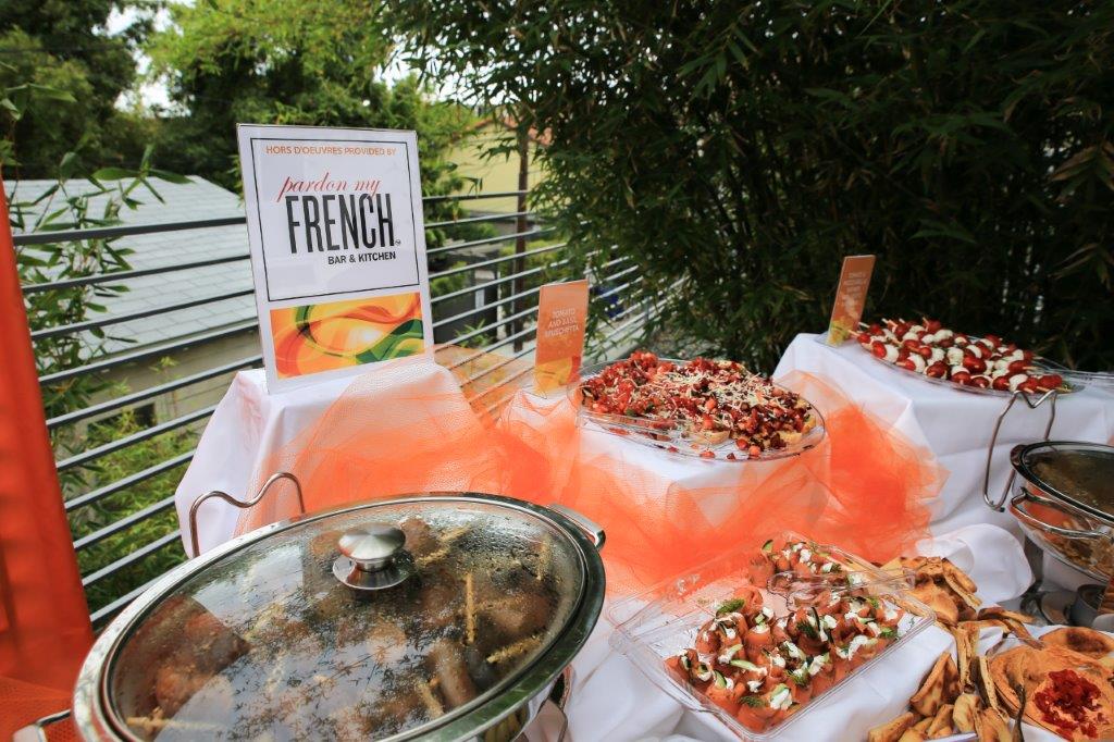 Appetizer platters at Raise Your Glasses 2017 Event