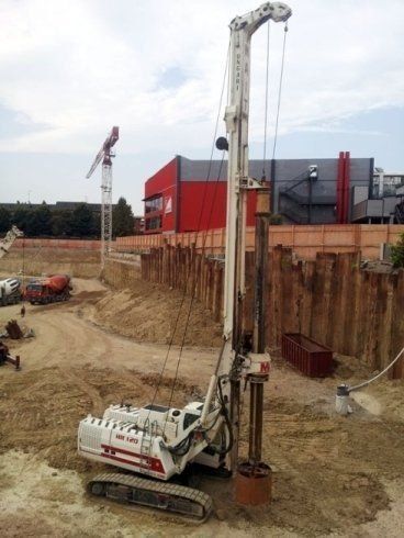 lavori di scavo e fondazione