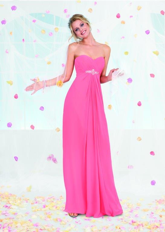 Abito da damigella modello Girasole