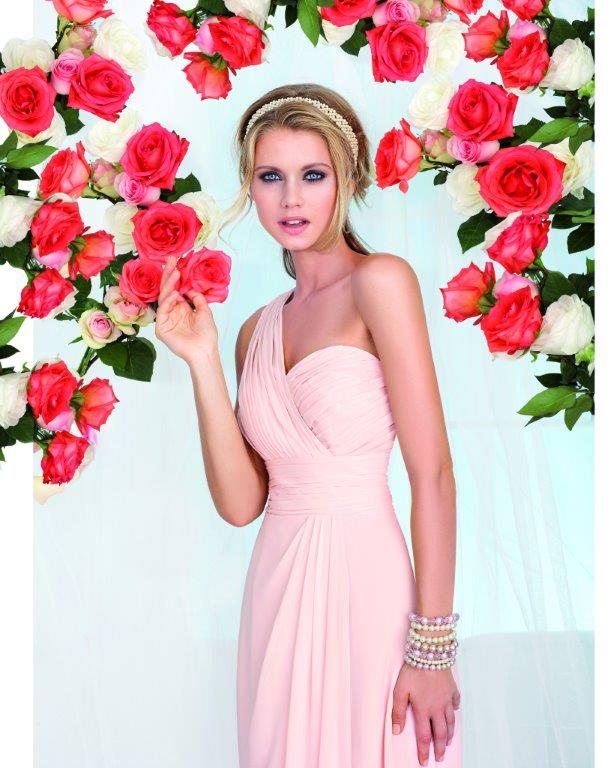 Abito da damigella modello Rosa