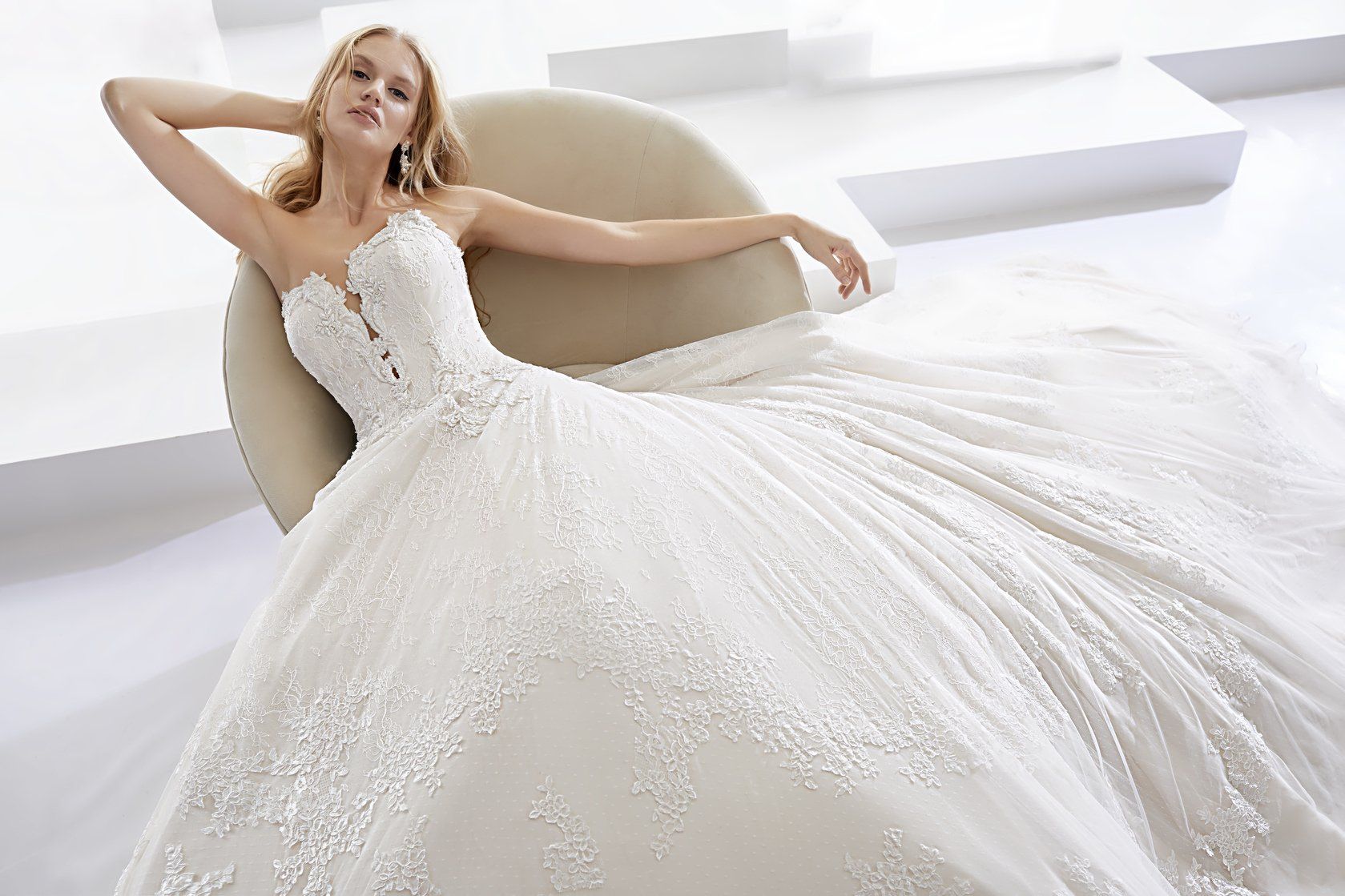 Abito da sposa modello Lucrezia