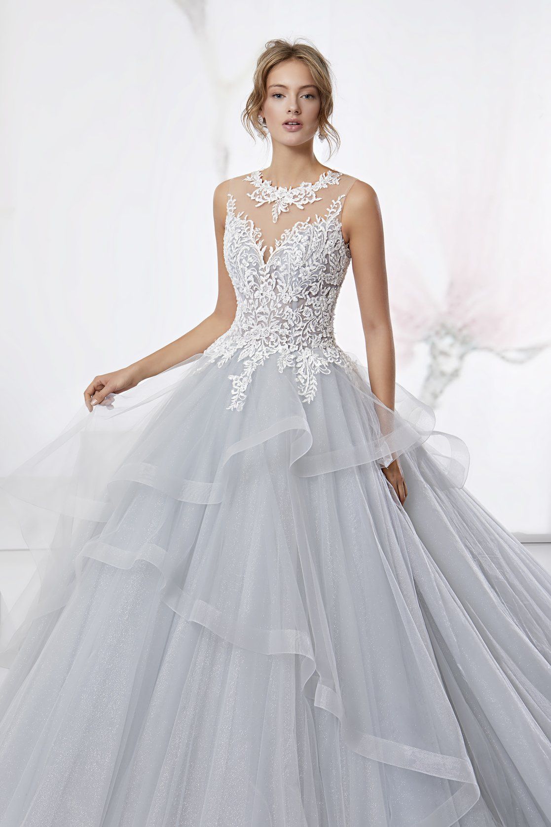 Abito da sposa modello Matilde, particolare del vestito